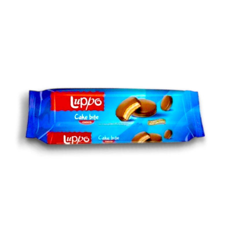 Luppo Cake Bites Choco (Plain) 182gr