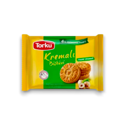 Torku Favorimo Hazelnut Cream Biscuit 4pack (4*61gr)