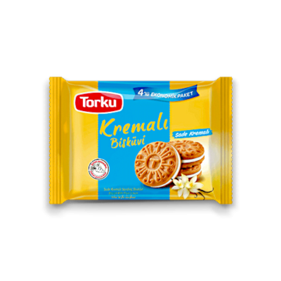 Torku Favorimo Vanilla Cream Biscuits 4pack (4*61gr)