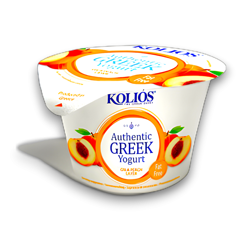 Kolios Greek Yoghurt Peach 6x150gr