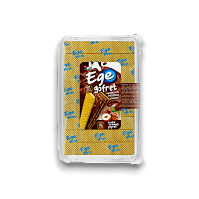 EGE WAFERS HAZELNUT CREAM 320GRX24