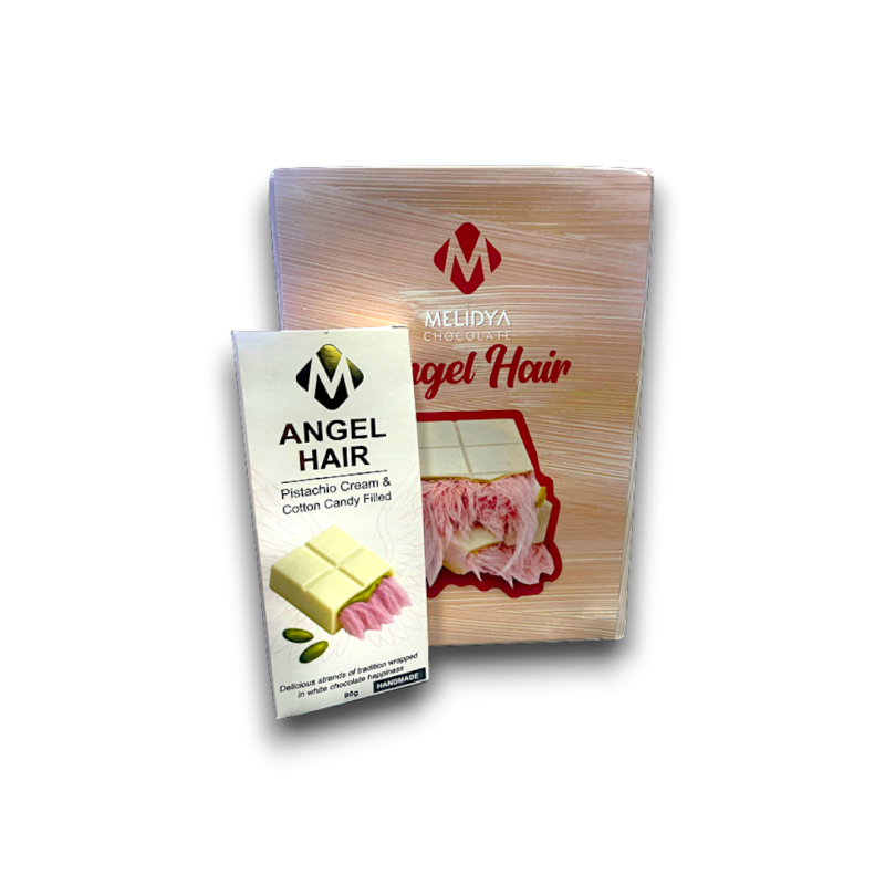 Melidya Angel Hair White Hand Made 90grx15