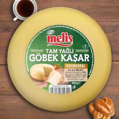 Melis Kashkaval Cheese (Gobek Kasar) 400G
