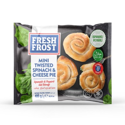 Freshfrost Donuk Gul Borek With Spinach And Cheese (Ispanakli Peynirli) 480G