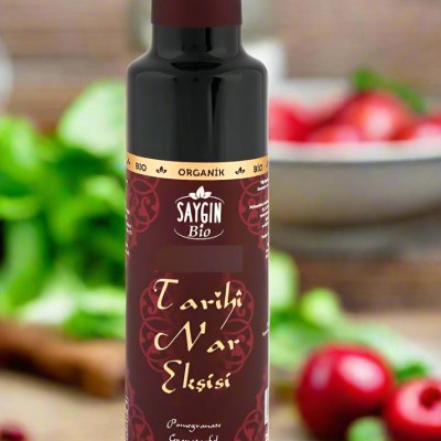 Saygin Pure Natural Pomegranate Molasses (Organik Nar Eksisi) 340 G