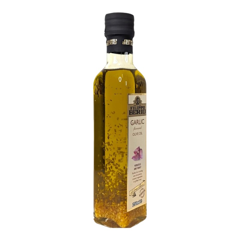 Filippo Berio Garlic Flavoured Olive Oil Special Selection (Zeytin Yagi) 250Ml