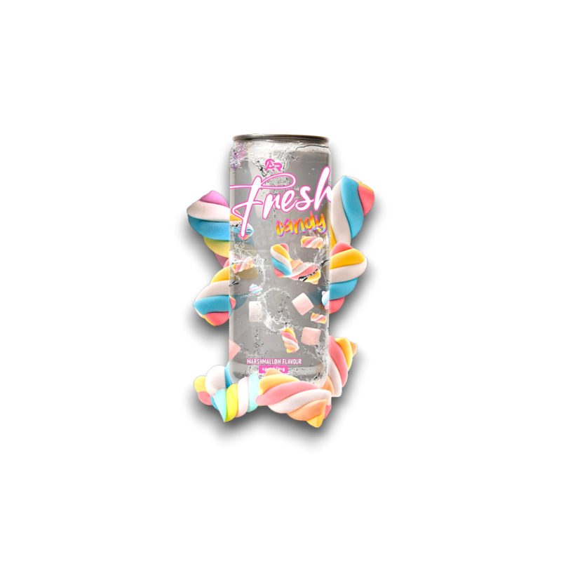 Fresh Marshmallow Flavour Sparkling Drink (Pet Can)