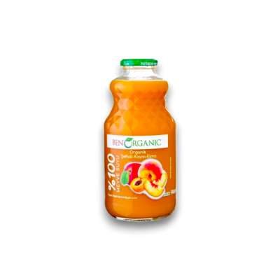Benorganic Peach Apricot &amp; Apple Juice