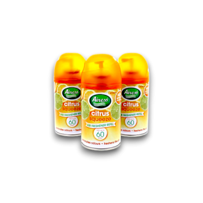 Airess Air Freshener Refill Citrus 250mlx12