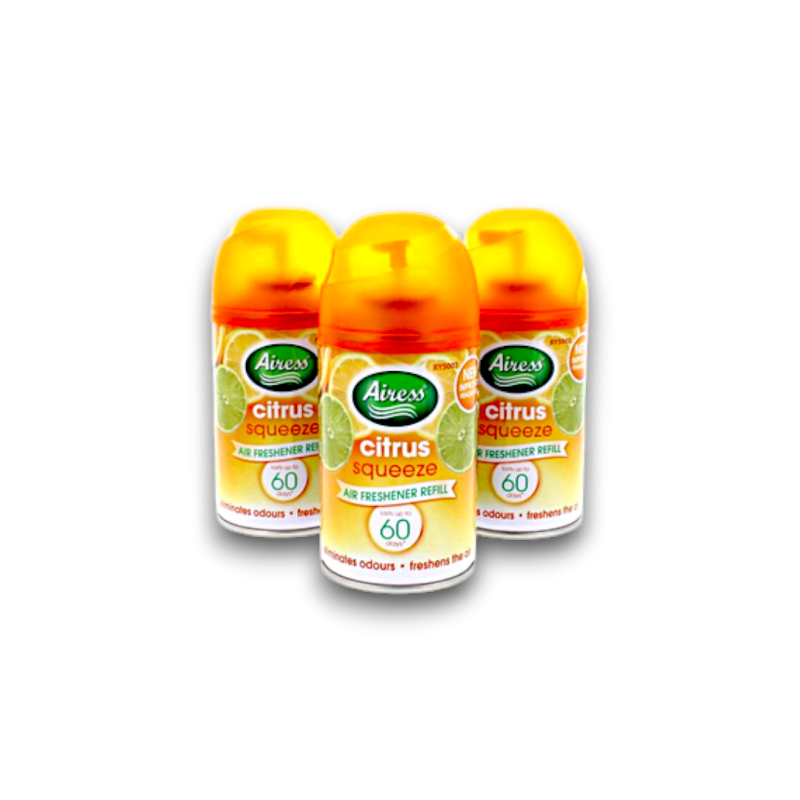 Airess Air Freshener Refill Citrus 250mlx12