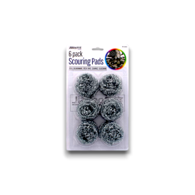 Galvanised Scouring Pads 6 Pack