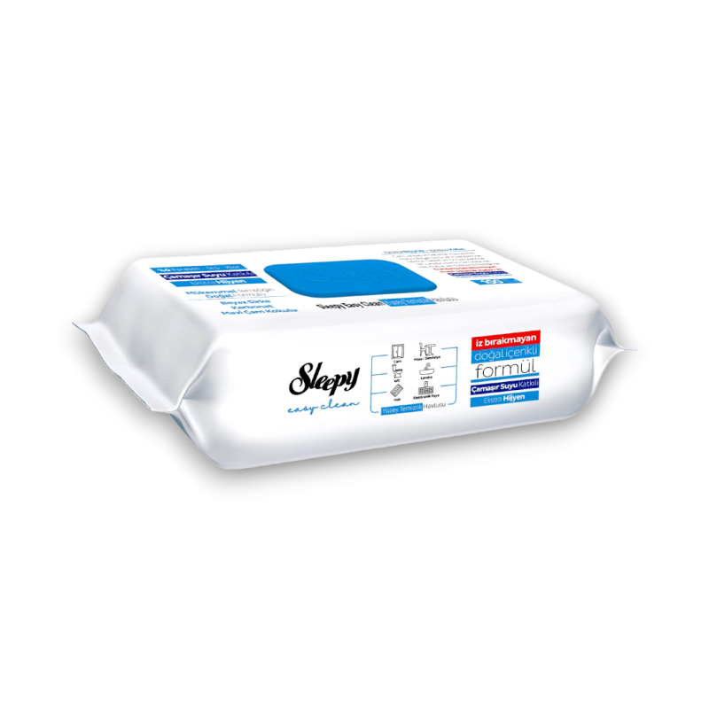 Sleepy Wipes With Soap (Blue) 100sx12