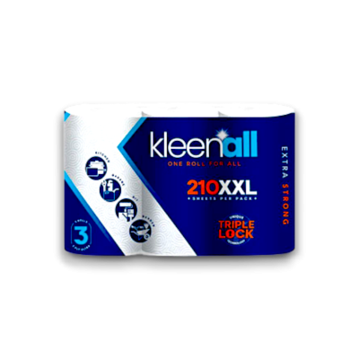 Kleenall 3ply Extra Strong Kitchen Towel 4x3pack