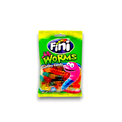 Fini Clear Jelly Worms (Bag)