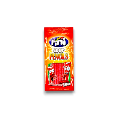 Fini Sour Strawberry Pencils (Bag)