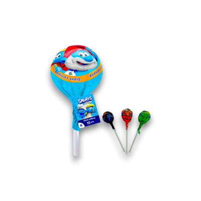 Giant Smurf Lollypops (15pcs Lollypop) 120grx20