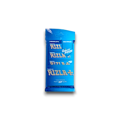 Rizla Thin Blue - 5 Booklets