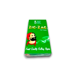Zig Zag Green Finest Quality Rolling Papers - 25 Booklets