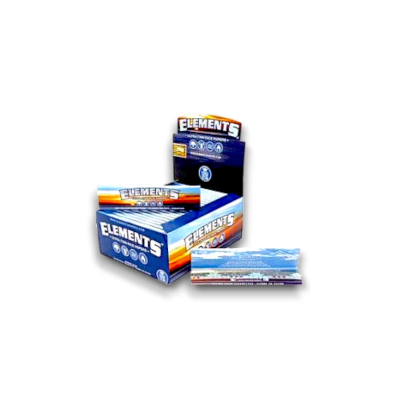 Elemts Ultra Slim King Size Paper With Roach