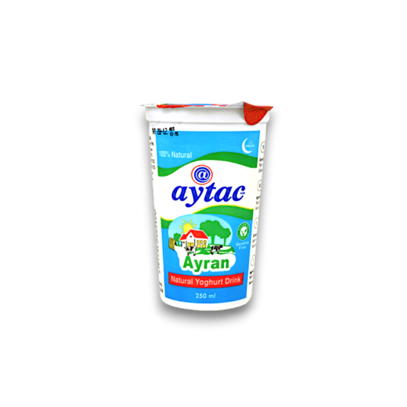 Aytac Ayran Cup Yoghurt Drink (Bardak Ayran) 250ml