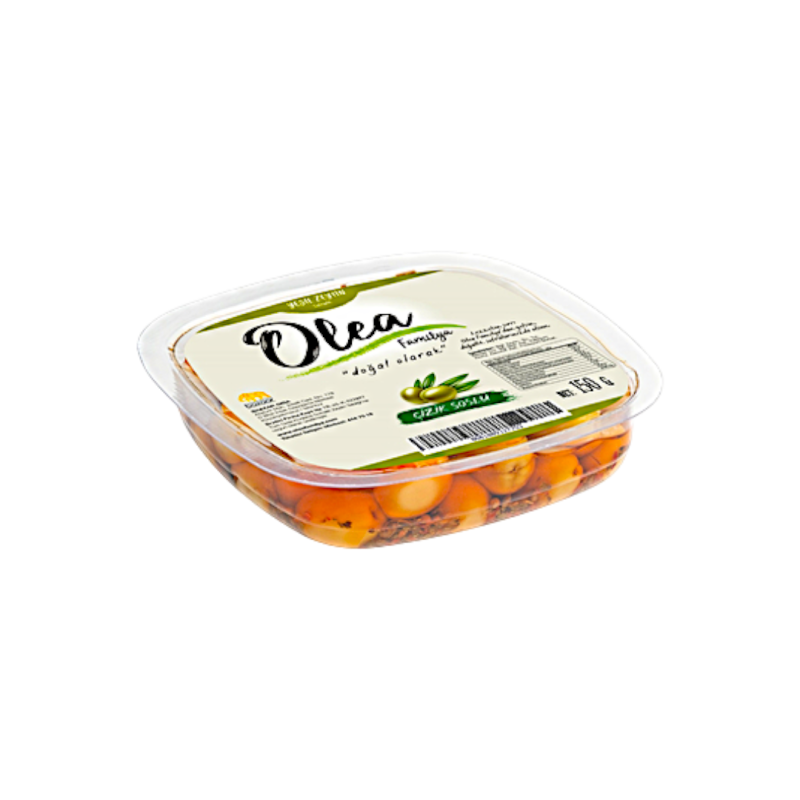 Olea Scratched Green Olives In Sauce(Soslu Cizik)Vacc 150gr