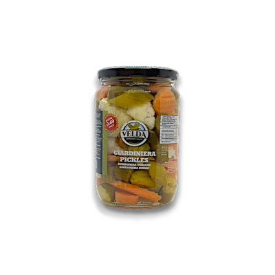 Delicious Velda Giardiniera Pickles: A Perfect Blend of Flavor and Crunch 720gr