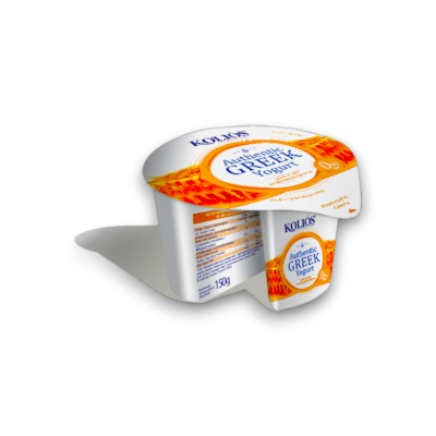 Kolios Greek Yoghurt With Honey 6x150gr