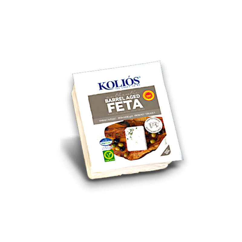 Kolios Barrel Aged Feta Vac-pack 16x150gr